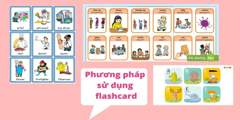 Phương pháp dạy tiếng Anh cho trẻ tiểu học qua bộ Flashcard 
